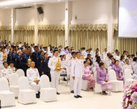 ผู้ว่าฯ สุราษฎร์ธานี นำข้าราชการและประชาชนทุกหมู่เหล่า ร่วมพ ... พารามิเตอร์รูปภาพ 2