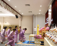 ผู้ว่าฯ สุราษฎร์ธานี นำข้าราชการและประชาชนทุกหมู่เหล่า ร่วมพ ... พารามิเตอร์รูปภาพ 7