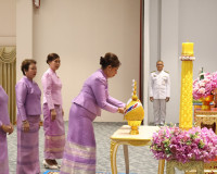 ผู้ว่าฯ สุราษฎร์ธานี นำข้าราชการและประชาชนทุกหมู่เหล่า ร่วมพ ... พารามิเตอร์รูปภาพ 9