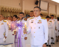 ผู้ว่าฯ สุราษฎร์ธานี นำข้าราชการและประชาชนทุกหมู่เหล่า ร่วมพ ... พารามิเตอร์รูปภาพ 13