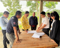 รองผู้ว่าราชการจังหวัดฯ เป็นประธานในการลงพื้นที่ตรวจสถานที่ข ... พารามิเตอร์รูปภาพ 8