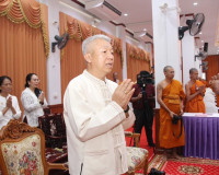 รองผู้ว่าราชการจังหวัดสุราษฎร์ธานี ร่วมพิธีปิดการฝึกอบรมพระส ... พารามิเตอร์รูปภาพ 1