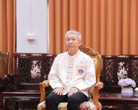 รองผู้ว่าราชการจังหวัดสุราษฎร์ธานี ร่วมพิธีปิดการฝึกอบรมพระส ... พารามิเตอร์รูปภาพ 3