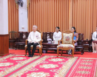 รองผู้ว่าราชการจังหวัดสุราษฎร์ธานี ร่วมพิธีปิดการฝึกอบรมพระส ... พารามิเตอร์รูปภาพ 5