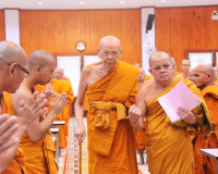 รองผู้ว่าราชการจังหวัดสุราษฎร์ธานี ร่วมพิธีปิดการฝึกอบรมพระส ... พารามิเตอร์รูปภาพ 6