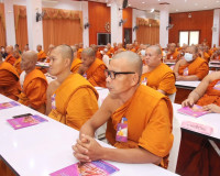 รองผู้ว่าราชการจังหวัดสุราษฎร์ธานี ร่วมพิธีปิดการฝึกอบรมพระส ... พารามิเตอร์รูปภาพ 7