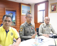 จังหวัดสุราษฎร์ธานี ร่วมประชุมกองบัญชาการป้องกันและบรรเทาสาธ ... พารามิเตอร์รูปภาพ 14