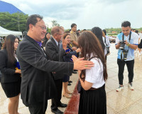รองผู้ว่าราชการจังหวัดฯ ร่วมเป็นเกียรติและกล่าวต้อนรับนักศึก ... พารามิเตอร์รูปภาพ 12