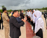 รองผู้ว่าราชการจังหวัดฯ ร่วมเป็นเกียรติและกล่าวต้อนรับนักศึก ... พารามิเตอร์รูปภาพ 13