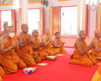 จังหวัดสุราษฎร์ธานีจัดพิธีเจริญพระพุทธมนต์ถวายพระพรชัยมงคลแด ... พารามิเตอร์รูปภาพ 3