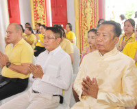 จังหวัดสุราษฎร์ธานีจัดพิธีเจริญพระพุทธมนต์ถวายพระพรชัยมงคลแด ... พารามิเตอร์รูปภาพ 13