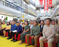 รองผู้ว่าราชการจังหวัดสุราษฎร์ธานี เป็นประธานแถลงข่าวในงานเก ... พารามิเตอร์รูปภาพ 3