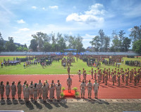 ผู้ว่าฯ สุราษฎร์ธานีเปิดพิธีทบทวนคำปฏิญาณและสวนสนามของลูกเสื ... พารามิเตอร์รูปภาพ 1