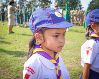 ผู้ว่าฯ สุราษฎร์ธานีเปิดพิธีทบทวนคำปฏิญาณและสวนสนามของลูกเสื ... พารามิเตอร์รูปภาพ 4