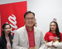 รองผู้ว่าราชการจังหวัดฯ ร่วมกิจกรรมต้อนรับเที่ยวบินปฐมฤกษ์ แ ... พารามิเตอร์รูปภาพ 1