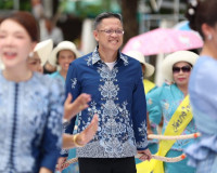 ผู้ว่าราชการจังหวัดสุราษฎร์ธานี นำทีมหัวหน้าส่วนราชการ อบจ.ส ... พารามิเตอร์รูปภาพ 6