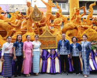 ผู้ว่าราชการจังหวัดสุราษฎร์ธานี นำทีมหัวหน้าส่วนราชการ อบจ.ส ... พารามิเตอร์รูปภาพ 8