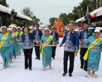 ผู้ว่าราชการจังหวัดสุราษฎร์ธานี นำทีมหัวหน้าส่วนราชการ อบจ.ส ... พารามิเตอร์รูปภาพ 11