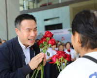 รองผู้ว่าราชการจังหวัดสุราษฎร์ธานี ให้การต้อนรับ ท่านเอกนัฏ  ... พารามิเตอร์รูปภาพ 2