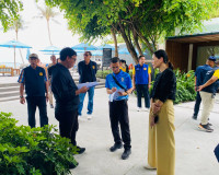 รองผู้ว่าราชการจังหวัดสุราษฎร์ธานี ร่วมตรวจสถานที่และประชุมค ... พารามิเตอร์รูปภาพ 10