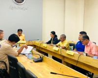 รองผู้ว่าราชการจังหวัดสุราษฎร์ธานี ร่วมประชุมติดตามผลการดำเน ... พารามิเตอร์รูปภาพ 1