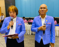 รองผู้ว่าราชการจังหวัดสุราษฎร์ธานี กล่าวต้อนรับนายสุรศักดิ์  ... พารามิเตอร์รูปภาพ 12