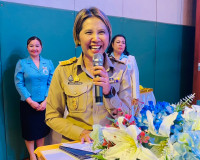 รองผู้ว่าราชการจังหวัดสุราษฎร์ธานี เป็นประธานในพิธีมอบเงินช่ ... พารามิเตอร์รูปภาพ 5