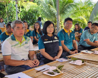 รองผู้ว่าราชการจังหวัดสุราษฎร์ธานี เป็นประธานประชุมยามเช้า M ... พารามิเตอร์รูปภาพ 3