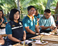 รองผู้ว่าราชการจังหวัดสุราษฎร์ธานี เป็นประธานประชุมยามเช้า M ... พารามิเตอร์รูปภาพ 4