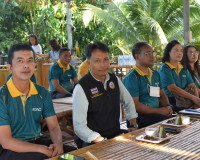 รองผู้ว่าราชการจังหวัดสุราษฎร์ธานี เป็นประธานประชุมยามเช้า M ... พารามิเตอร์รูปภาพ 5