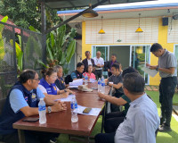 รองผู้ว่าราชการจังหวัดสุราษฎร์ธานี ร่วมตรวจสถานที่และประชุมค ... พารามิเตอร์รูปภาพ 7