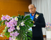 รองผู้ว่าราชการจังหวัดสุราษฎร์ธานี กล่าวต้อนรับนายชัยพล สุขเ ... พารามิเตอร์รูปภาพ 1