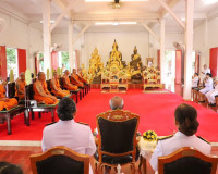 รองผู้ว่าราชการจังหวัดสุราษฎร์ธานี เป็นประธานในพิธี บำเพ็ญกุ ... พารามิเตอร์รูปภาพ 6