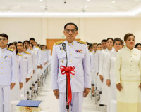 รองผู้ว่าราชการจังหวัดสุราษฎร์ธานีเป็นประธานในพิธีถวายเครื่อ ... พารามิเตอร์รูปภาพ 4