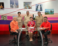 รองผู้ว่าราชการจังหวัดสุราษฎร์ธานี ให้สัมภาษณ์สดรายการ “แหลง ... พารามิเตอร์รูปภาพ 5