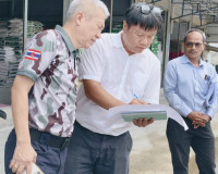 รองผู้ว่าราชการจังหวัดสุราษฎร์ธานี ลงพื้นที่ตรวจสอบและร่วมหา ... พารามิเตอร์รูปภาพ 8
