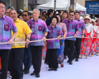 รองนายกรัฐมนตรีและรัฐมนตรีว่าการกระทรวงคมนาคม ลั่นกลองเริ่มง ... พารามิเตอร์รูปภาพ 9