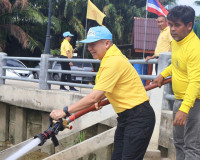 รองผู้ว่าราชการจังหวัดสุราษฎร์ธานี เป็นประธานกิจกรรมจิตอาสาพ ... พารามิเตอร์รูปภาพ 5