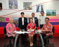 รองผู้ว่าราชการจังหวัดสุราษฎร์ธานี ให้สัมภาษณ์สดรายการ “แหลง ... พารามิเตอร์รูปภาพ 1