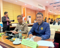 รองผู้ว่าราชการจังหวัดสุราษฎร์ธานี ให้การต้อนรับนายสุชาติ ชม ... พารามิเตอร์รูปภาพ 4