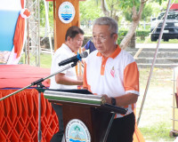 รองผู้ว่าราชการจังหวัดสุราษฎร์ธานี กล่าวต้อนรับรองนายกรัฐมนต ... พารามิเตอร์รูปภาพ 3