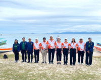 รองผู้ว่าราชการจังหวัดสุราษฎร์ธานี กล่าวต้อนรับรองนายกรัฐมนต ... พารามิเตอร์รูปภาพ 6