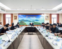รองผู้ว่าราชการจังหวัดสุราษฎร์ธานี เป็นประธานการประชุมฝ่ายเท ... พารามิเตอร์รูปภาพ 8