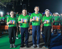 จังหวัดสุราษฎร์ธานี จัดกิจกรรม “แสงนำใจ ไทยทั้งชาติ เดิน–วิ่ ... พารามิเตอร์รูปภาพ 17