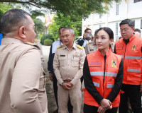 รมช.มหาดไทย ลงพื้นที่จังหวัดสุราษฎร์ธานีตรวจเยี่ยมและติดตามส ... พารามิเตอร์รูปภาพ 10