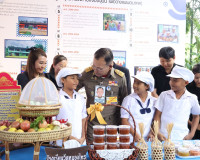 องคมนตรี ตรวจเยี่ยมการดำเนินงานของมหาวิทยาลัยราชภัฏสุราษฎร์ธ ... พารามิเตอร์รูปภาพ 3