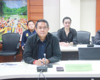 จังหวัดสุราษฎร์ธานีร่วมประชุมติดตามสถานการณ์อุทกภัย พร้อมเฝ้ ... พารามิเตอร์รูปภาพ 13