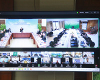 จังหวัดสุราษฎร์ธานีร่วมประชุมติดตามสถานการณ์อุทกภัย พร้อมเฝ้ ... พารามิเตอร์รูปภาพ 16