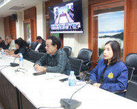 จังหวัดสุราษฎร์ธานีร่วมประชุมติดตามสถานการณ์อุทกภัย พร้อมเฝ้ ... พารามิเตอร์รูปภาพ 19