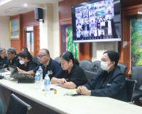 จังหวัดสุราษฎร์ธานีร่วมประชุมติดตามสถานการณ์อุทกภัย พร้อมเฝ้ ... พารามิเตอร์รูปภาพ 21